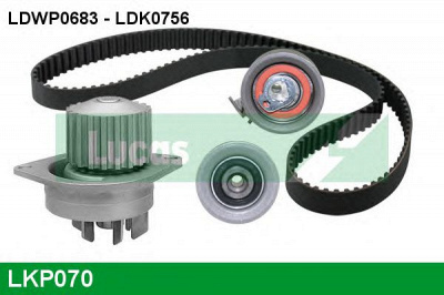 LUCAS ENGINE DRIVE lkp070 -  Водяной насос + комплект зубчатого ремня